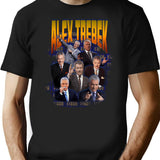 Alex Trebek T-Shirt for Men & Women, T-Shirts Graphic Tee - Black