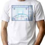 Alien (1979) Mother Muthur Descent Trajectory T-Shirt for Men & Women, T-Shirts Graphic Tee - White