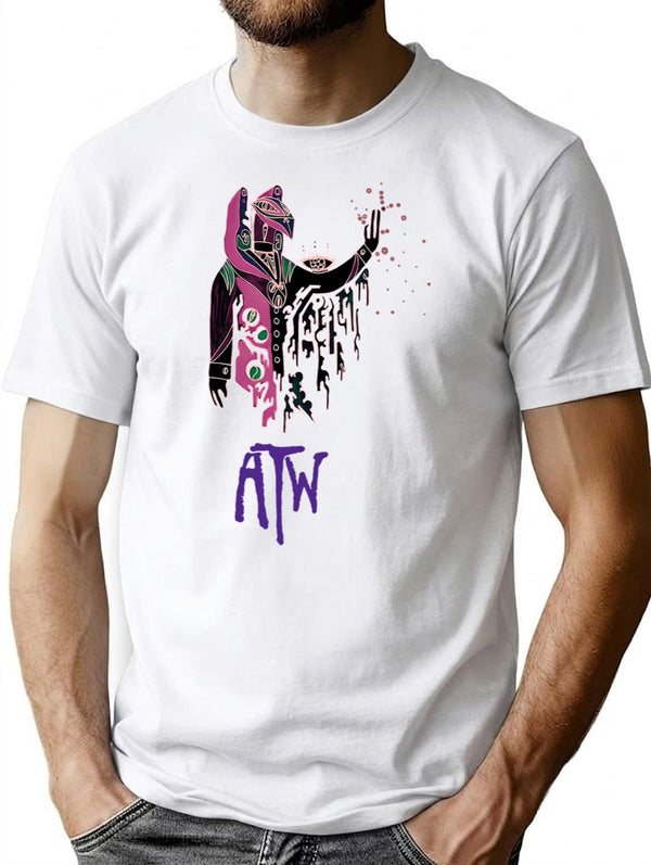 All Them Witches Atw T-Shirt for Men & Women, T-Shirts Graphic Tee - White