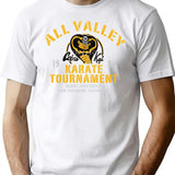 All Valley Karate Tournament Cobra Kai T-Shirt for Men & Women, T-Shirts Graphic Tee - White