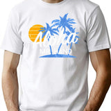 Aloha Mr. Hand T-Shirt for Men & Women, T-Shirts Graphic Tee - White