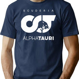 Alphatauri Logo Essential T-Shirt for Men & Women, T-Shirts Graphic Tee - Navy