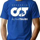 Alphatauri Logo Essential T-Shirt for Men & Women, T-Shirts Graphic Tee - Blue