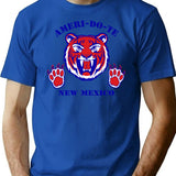 Ameri Do Te Master Ken Dojo T-Shirt for Men & Women, T-Shirts Graphic Tee - Blue
