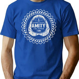Amity Island Harbor Patrol (Universal Ucs Llc) T-Shirt for Men & Women, T-Shirts Graphic Tee - Blue