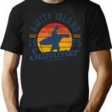 Amity Island Summer 0F 75(Universal Ucs Llc) T-Shirt for Men & Women, T-Shirts Graphic Tee - Black