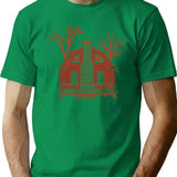 Amityville Horror T-Shirt for Men & Women, T-Shirts Graphic Tee - Green
