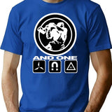 And One Band (Trilogy) Classic T-Shirt for Men & Women, T-Shirts Graphic Tee - Blue