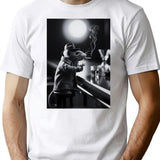 Animal Instinct - Mouse Noir T-Shirt for Men & Women, T-Shirts Graphic Tee - White