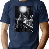 Animal Instinct - Mouse Noir T-Shirt for Men & Women, T-Shirts Graphic Tee - Navy
