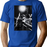 Animal Instinct - Mouse Noir T-Shirt for Men & Women, T-Shirts Graphic Tee - Blue