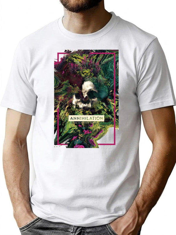 Annihilation Horror Movie Classic T-Shirt for Men & Women, T-Shirts Graphic Tee - White