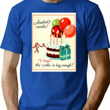 Another Candle Birthday Happy Christmas Weird Prank Meme Funny (1) T-Shirt for Men & Women, T-Shirts Graphic Tee - Blue