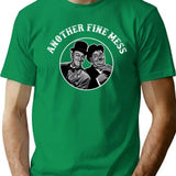 Another Fine Mess T-Shirt for Men & Women, T-Shirts Graphic Tee - Green