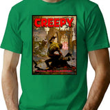 Another Great Vintage Creepy Magazine Cover T-Shirt for Men & Women, T-Shirts Graphic Tee - Green