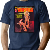 Another Great Vintage Vampirella Magazine Cover 58 T-Shirt for Men & Women, T-Shirts Graphic Tee - Navy
