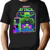 Anxiety Attack T-Shirt for Men & Women, T-Shirts Graphic Tee - Black