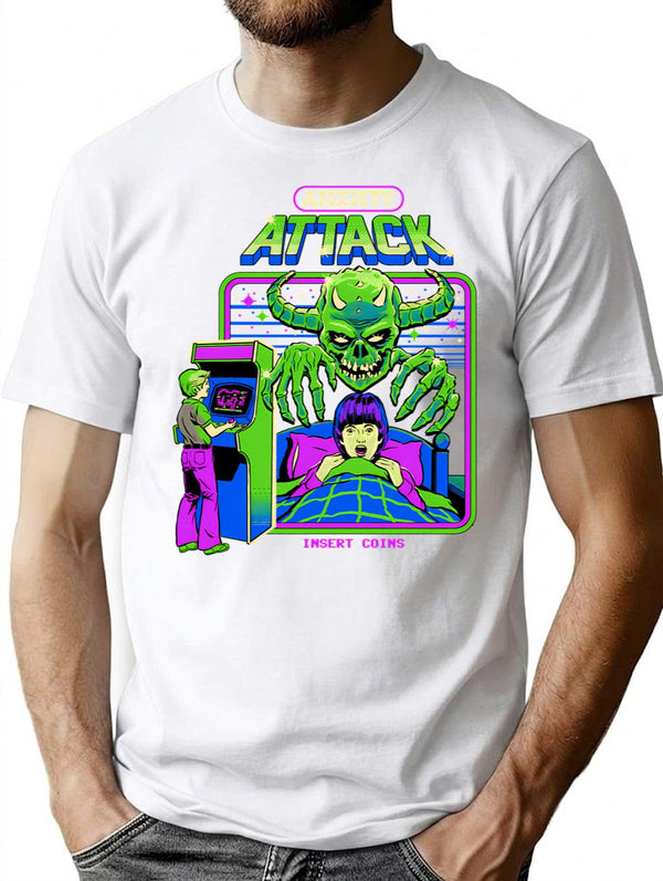 Anxiety Attack T-Shirt for Men & Women, T-Shirts Graphic Tee - White