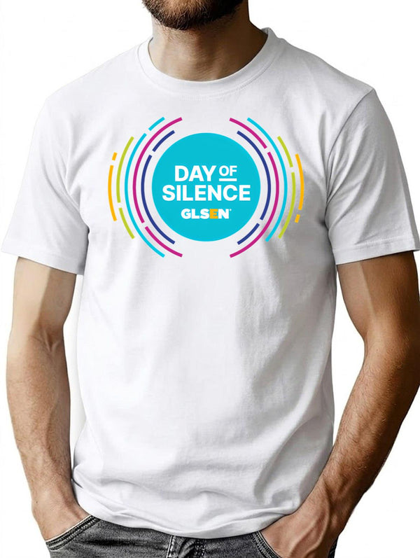 April 23Rd National Day Of Silence Graphic Glsen T-Shirt for Men & Women, T-Shirts Graphic Tee - White