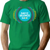 April 23Rd National Day Of Silence Graphic Glsen T-Shirt for Men & Women, T-Shirts Graphic Tee - Green
