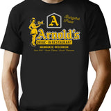 Arnold'S Drive In Restaurant Happy Days T-Shirt for Men & Women, T-Shirts Graphic Tee - Black