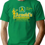 Arnold'S Drive In Restaurant Happy Days T-Shirt for Men & Women, T-Shirts Graphic Tee - Green