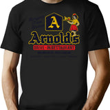 Arnold'S Drive In Restaurant Ii Happy Days Lts Worn T-Shirt for Men & Women, T-Shirts Graphic Tee - Black