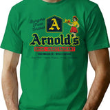 Arnold'S Drive In Restaurant Ii Happy Days Lts Worn T-Shirt for Men & Women, T-Shirts Graphic Tee - Green
