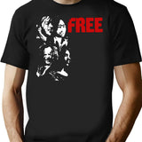 Art Free Funny Gifts Boys Girls Vintage T-Shirt for Men & Women, T-Shirts Graphic Tee - Black