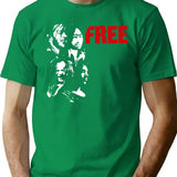 Art Free Funny Gifts Boys Girls Vintage T-Shirt for Men & Women, T-Shirts Graphic Tee - Green