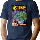 At The Mountains Of Madness - H P Lovecraft T-Shirt for Men & Women, T-Shirts Graphic Tee - Navy
