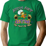 Atomic Ant Gym Worn T-Shirt for Men & Women, T-Shirts Graphic Tee - Green