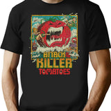 Attack Of The Killer Tomatoes 1978 T-Shirt for Men & Women, T-Shirts Graphic Tee - Black