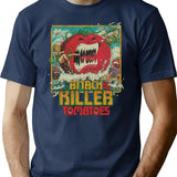 Attack Of The Killer Tomatoes 1978 T-Shirt for Men & Women, T-Shirts Graphic Tee - Navy