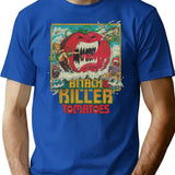 Attack Of The Killer Tomatoes 1978 T-Shirt for Men & Women, T-Shirts Graphic Tee - Blue