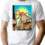 Attack Of The Octopus (In Nyc) T-Shirt for Men & Women, T-Shirts Graphic Tee - White