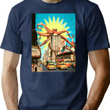 Attack Of The Octopus (In Nyc) T-Shirt for Men & Women, T-Shirts Graphic Tee - Navy