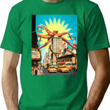 Attack Of The Octopus (In Nyc) T-Shirt for Men & Women, T-Shirts Graphic Tee - Green