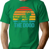 Australian Labradoodle Vintage Retro T-Shirt for Men & Women, T-Shirts Graphic Tee - Green