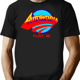 Autoworld T-Shirt for Men & Women, T-Shirts Graphic Tee - Black