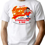 Average Joe'S Gymnasium And Bar Lts T-Shirt for Men & Women, T-Shirts Graphic Tee - White