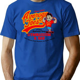 Average Joe'S Gymnasium And Bar Lts T-Shirt for Men & Women, T-Shirts Graphic Tee - Blue