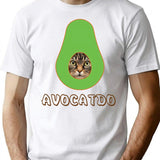 Avocatdo T-Shirt for Men & Women, T-Shirts Graphic Tee - White