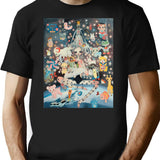 Aya Takano Hommage T-Shirt for Men & Women, T-Shirts Graphic Tee - Black