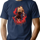 Babylon T-Shirt for Men & Women, T-Shirts Graphic Tee - Navy