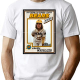 Bad News Bears Baseball Card Amanda Whurlizer T-Shirt for Men & Women, T-Shirts Graphic Tee - White