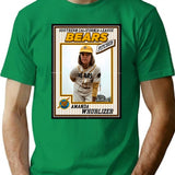 Bad News Bears Baseball Card Amanda Whurlizer T-Shirt for Men & Women, T-Shirts Graphic Tee - Green