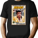 Bad News Bears Baseball Card Coach Buttermaker T-Shirt for Men & Women, T-Shirts Graphic Tee - Black