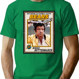 Bad News Bears Baseball Card Coach Buttermaker T-Shirt for Men & Women, T-Shirts Graphic Tee - Green