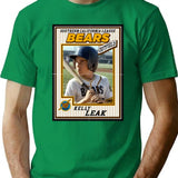 Bad News Bears Baseball Card Kelly Leak T-Shirt for Men & Women, T-Shirts Graphic Tee - Green
